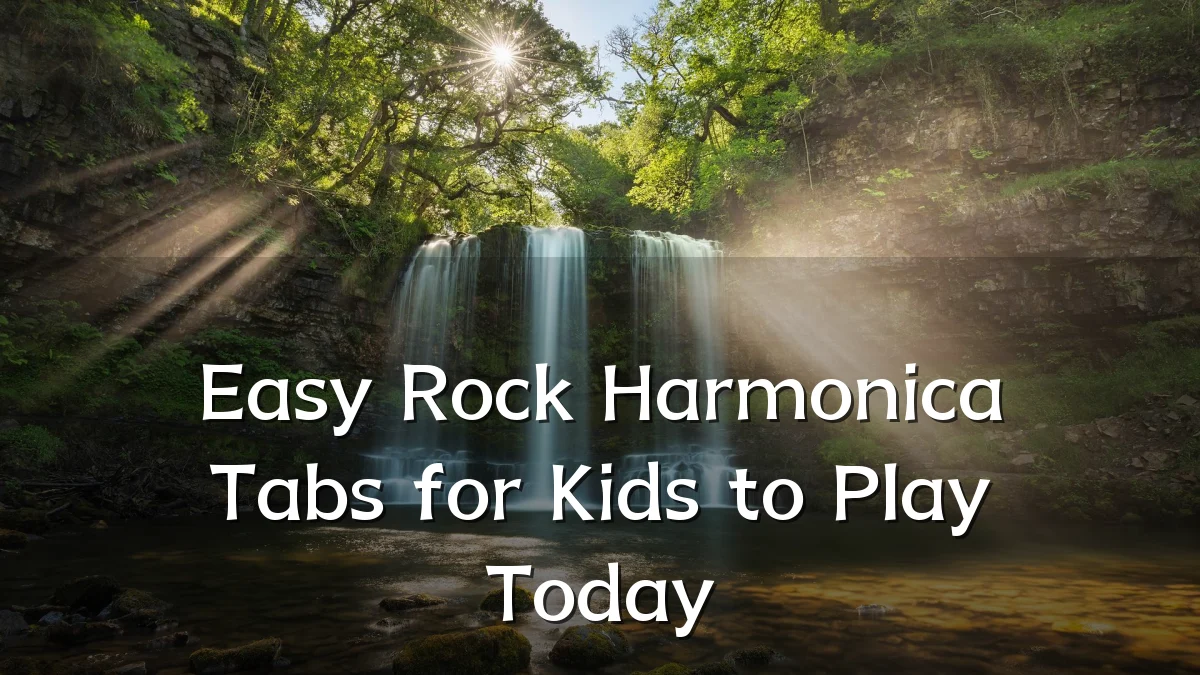 Easy Rock Harmonica Tabs for Kids to Play Today