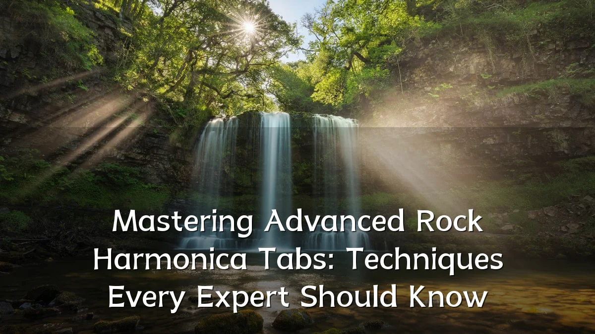 Mastering Advanced Rock Harmonica Tabs: Techniques Every Expert Should Know