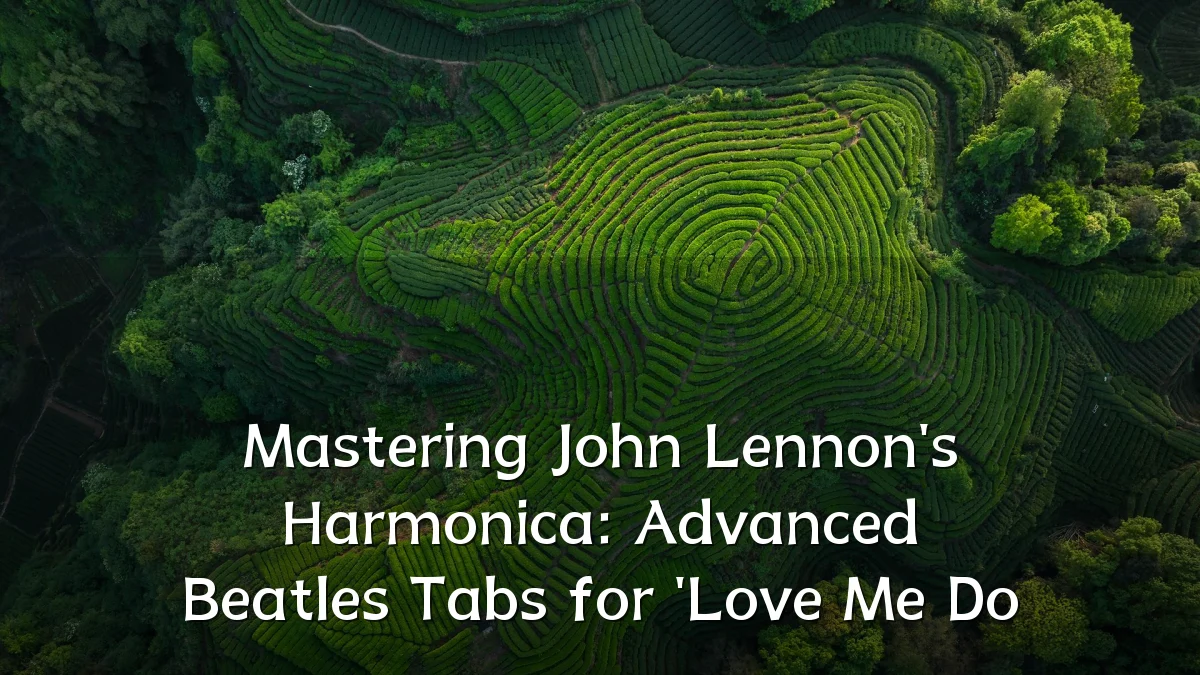 Mastering John Lennon's Harmonica: Advanced Beatles Tabs for 'Love Me Do