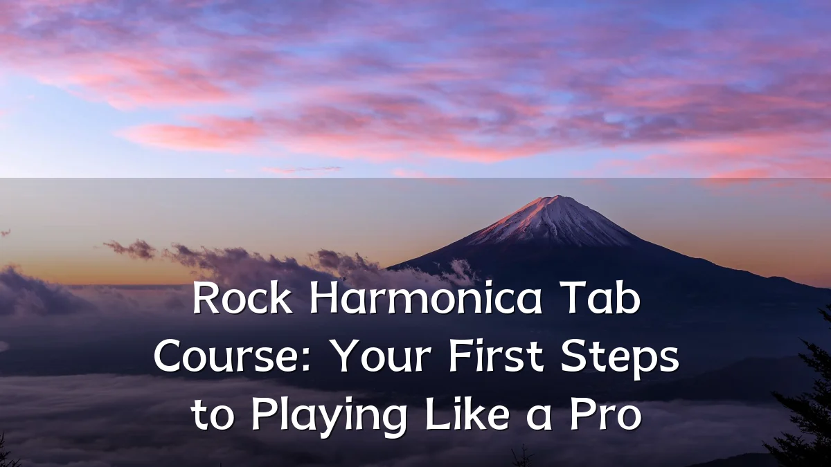 Rock Harmonica Tab Course: Your First Steps to Playing Like a Pro