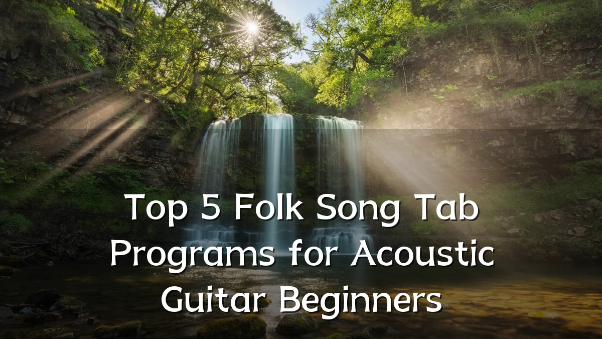 Top 5 Folk Song Tab Programs for Acoustic Guitar Beginners