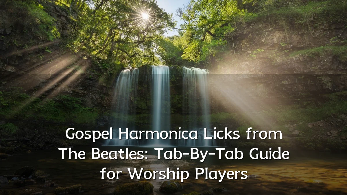 Gospel Harmonica Licks from The Beatles: Tab-By-Tab Guide for Worship Players