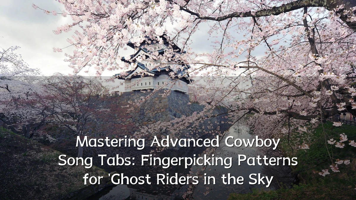Mastering Advanced Cowboy Song Tabs: Fingerpicking Patterns for 'Ghost Riders in the Sky